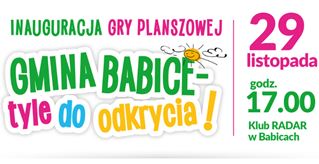 Spotkanie promujące grę planszową „Gmina Babice – tyle do odkrycia!”