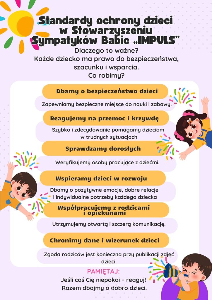 Standardy ochrony dzieci